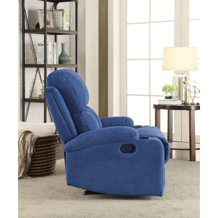 Lark Manor Kingsdown Upholstered Recliner & Reviews Wayfair